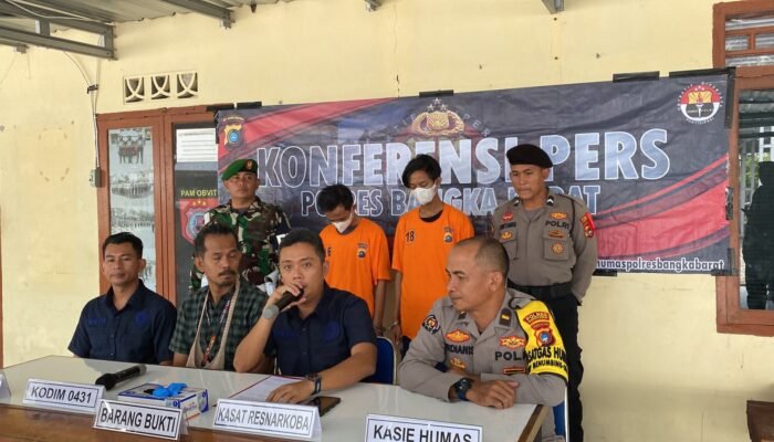 Kolaborasi Polres Bangka Barat Dan Kodim 0431/Babar Berantas Narkoba