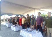 Bawaslu Kabupaten Bangka Gelar Sosialisasi Pengawasan Pilkada Serentak 2024 Deklarasi Damai dan Bermartabat di Taman Kota Sungailiat