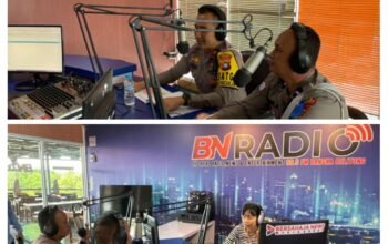 Satlantas Polres Bangka Sosialisasi OKM 2025 di BN Radio